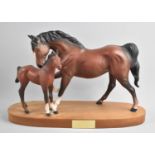 A Beswick Horse Group, Spirit of Affection