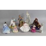 A Collection of Various Ceramic Figures to Comprise Royal Doulton The Potter, Dream Weaver,