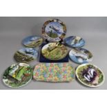 A Collection of Various Collectors Plates to Comprise Royal Doulton Birds of The Hedgerow, Heroes of