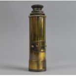 A Reproduction Three Drawer Brass Telescope as Made by Ottway and Co, 1915