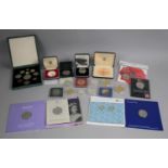 A Collection of Royal Mint and other Special Commemorative Coins to Include Diana Memorial Coin,