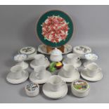 A Collection of Various Villeroy and Boch to Comprise Tea Set, Plates, Candle Holder etc