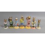 A Collection of Seven Royal Doulton Bunnykin Figures
