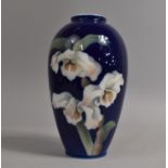 A Royal Copenhagen Vase of Baluster Form, no.1886, 18cm high