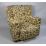 A Modern Tapestry Upholstered Armchair