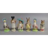 A Collection of Six Beswick Beatrix Potter Figures, BP2