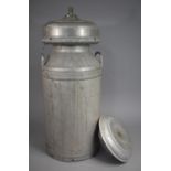 An Aluminium Milk Churn with Watercooler