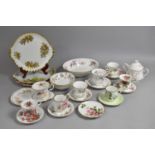 A Collection of Royal Albert Tea and Coffee Wares to Comprise Cups and Saucers, Plates etc