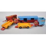 A Collection of Loose Corgi Chipperfield Circus Vehicles and Trailers