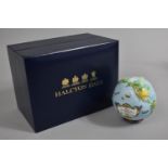 A Boxed Halcyon Days Enamel, Modelled as a Globe
