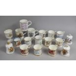 A Collection of Various Limited Edition and Other Commemorative Coalport China to Include Mugs,