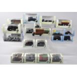 A Collection of Boxed Oxford Commercial Diecast Vans and Lorries