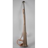 A Vintage Brass Horn, 61cm long
