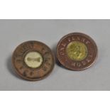Two Victorian Model Pennies