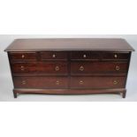 A Stag Mahogany Chest of Four Short and Four Long Drawers