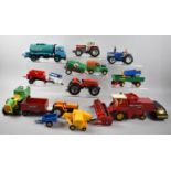 A Collection of Modern Diecast and Plastic Farm Toys by Britains eetc