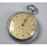 A WWII Third Reich Kriegsmarine Issue Stop Watch by Hanhart, Inscribed II/451 to Backplate,