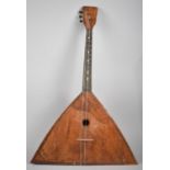 A Vintage Russian Three String Balalaika