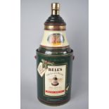 A Bells Christmas 91 Scotch Whisky Decanter, Full, In Original Container