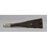 A Novelty French Souvenir Pocket Knife of Triangular Shape in the Form of the Eiffel Tower, 9cms