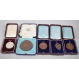 A Collection of Ellesmere College Athletics Medals