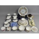 A Collection of Various Ceramics to comprise Part Royal Doulton Sherbrooke Tea Set (Seconds and with