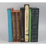A Collection of Various Folio Society Books on the Topic of History, Mainly to include Ancient