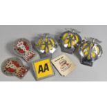 A Collection of AA and BMA Car Badges