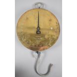 A Brass Mounted Salter Spring Balance, No 80a, 21cms Diameter