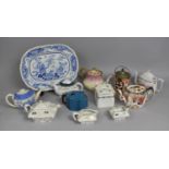 A Collection of Various Late 19th /Early 20th Century Ceramics to comprise Three Piece John