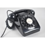 A Vintage Black Bakelite GPO Telephone, taken From Secret Underground Plant Near Wolverley