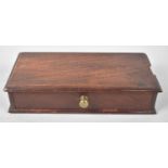 A 19th Century Mahogany Box Containing Set of Apothecary or Jeweller's Pan Scales and Weights