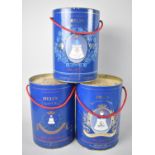 Three Commemorative Bells Whisky Decanters in Original Containers, All Full