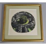 A Framed Anne Desmet Print, Bath Circus III, 33/50, 10.5x14cms