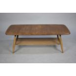 A Vintage Ercol Coffee Table in Teak, Requires Some Restoration, 104cms Wide