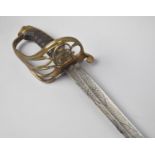 A Victorian 1882 Pattern Infantry Officers Sword by Garden and Co, Made for William Busfeild, No