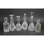A Collection of Various Decanters to Include Thomas Webb, Waterford etc