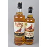 A 1lt Bottle Famous Grouse and 70cl Bottle Famous Grouse Whisky