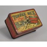 A Vintage Decorated Tin for Lovell's Toffee Rex, The King Of Toffees, 10cms Wide