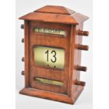 A Reproduction Desktop Perpetual Calendar, 22cms High