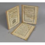 A Collection of 16th and 17th Century Printed Documents, Injunctions Given by The Queen's Majesty