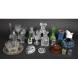 A Collection of Various Glass to Comprise 19th and 20th Century Examples including 19th Century