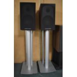 A Pair of Mordaunt Short Speakers on Stands