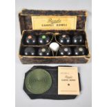 A Vintage Boxed Set of Vanda Carpet Bowls with Mats and Instruction Leaflet, Box AF