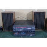 A Binatone Stereo Centre MK2 (Model 01/2340) (In Need of Attention), Together With a Pair of