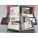 Four Ring Binders Containing Bath Postal Museum First Day Covers, British First Day Covers Etc