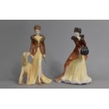 Two Royal Worcester Figures, Francesca and Natasha