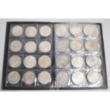 A Collection of Replica Silver Coinage, 72 Coins in Total