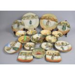 A Collection of Various Royal Doulton Series Ware Plates to Include Dickens etc