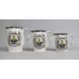 A Set of Three Graduated Late 19th Century God Speed the Plough - "In God is our trust, The